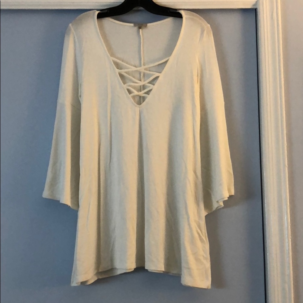 Urban Outfitters ecote Bonita plunge tunic top